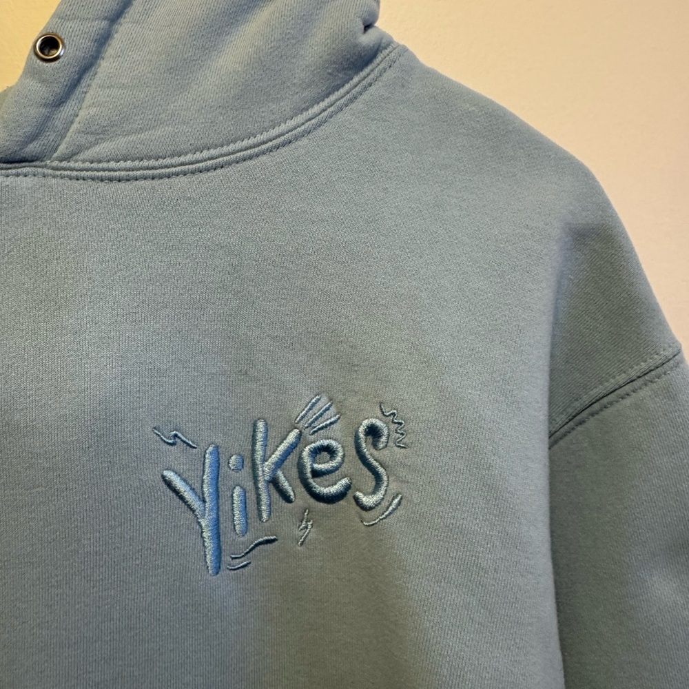 Blue ‘Yikes’ Hoodie